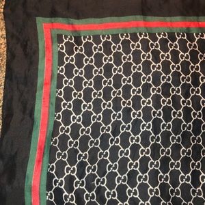 Gucci silk scarf